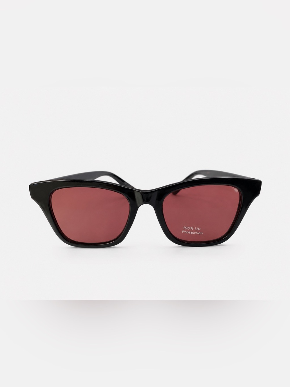 Goodfellow & Co Black Frame Sunglasses with Red Lenses
